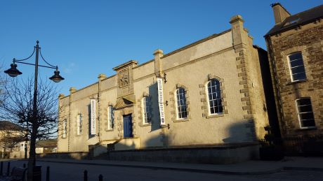 The Old Courthouse in Lifford received funding under the Community Heritage Grant Scheme in 2022 for conservation works to the historic building.